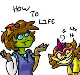 How to life (first firealpaca drawing)