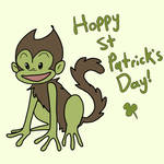 Frogmonkey st patricks day