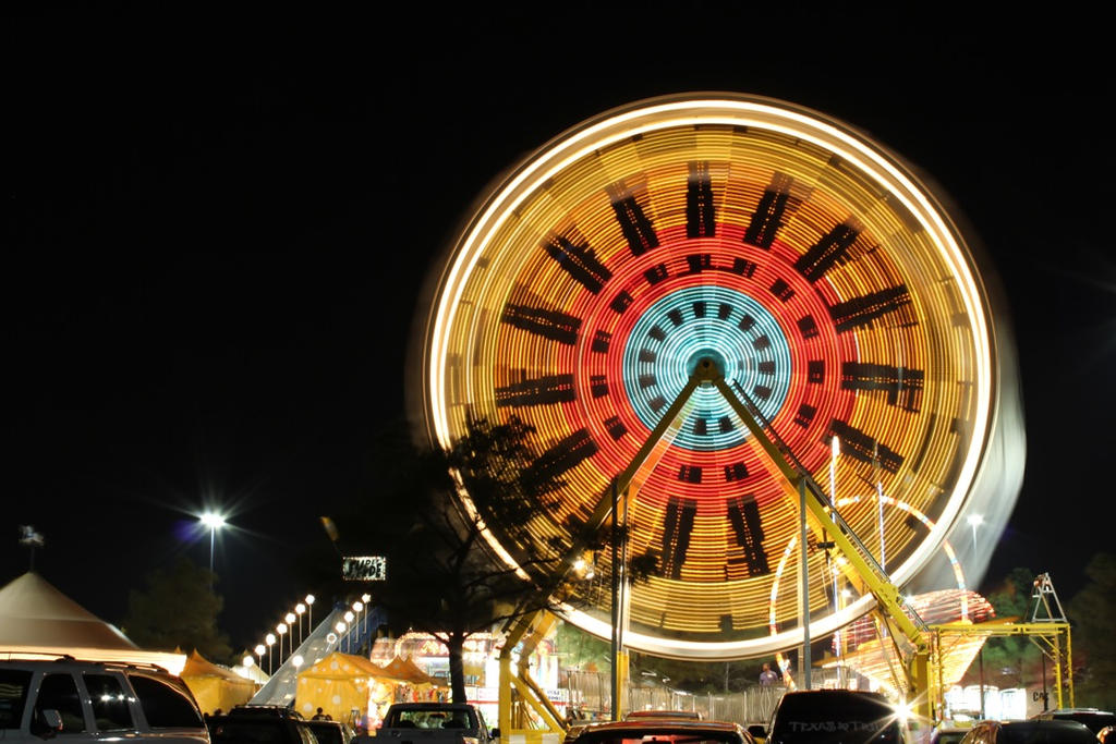 Ferris Wheel at night