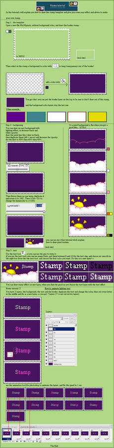 Stamp tutorial