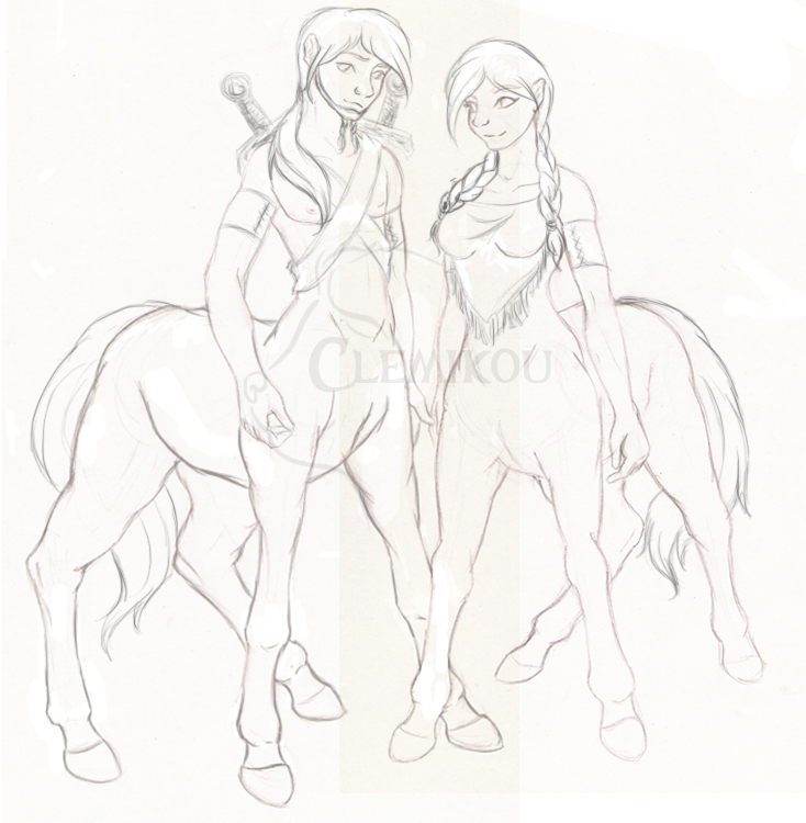 Centaur Sketches