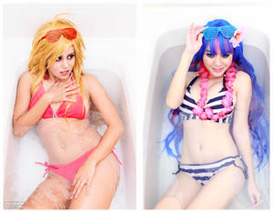 Swimsuit Panty and Stocking Anarchy Cosplay
