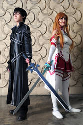 Sword Art Online: Asuna + Kirito: Peace + Justice