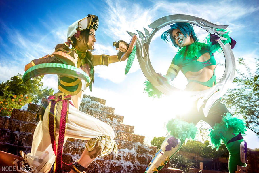 Soul Calibur Cosplay : Tira vs Talim