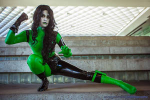 Kim Possible Shego Cosplay : Toxic