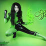 Kim Possible Shego Cosplay : Lime Lady