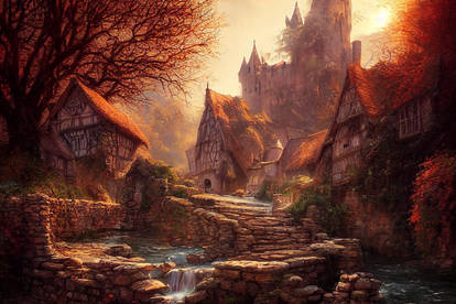 Medieval Fantasy Village 5