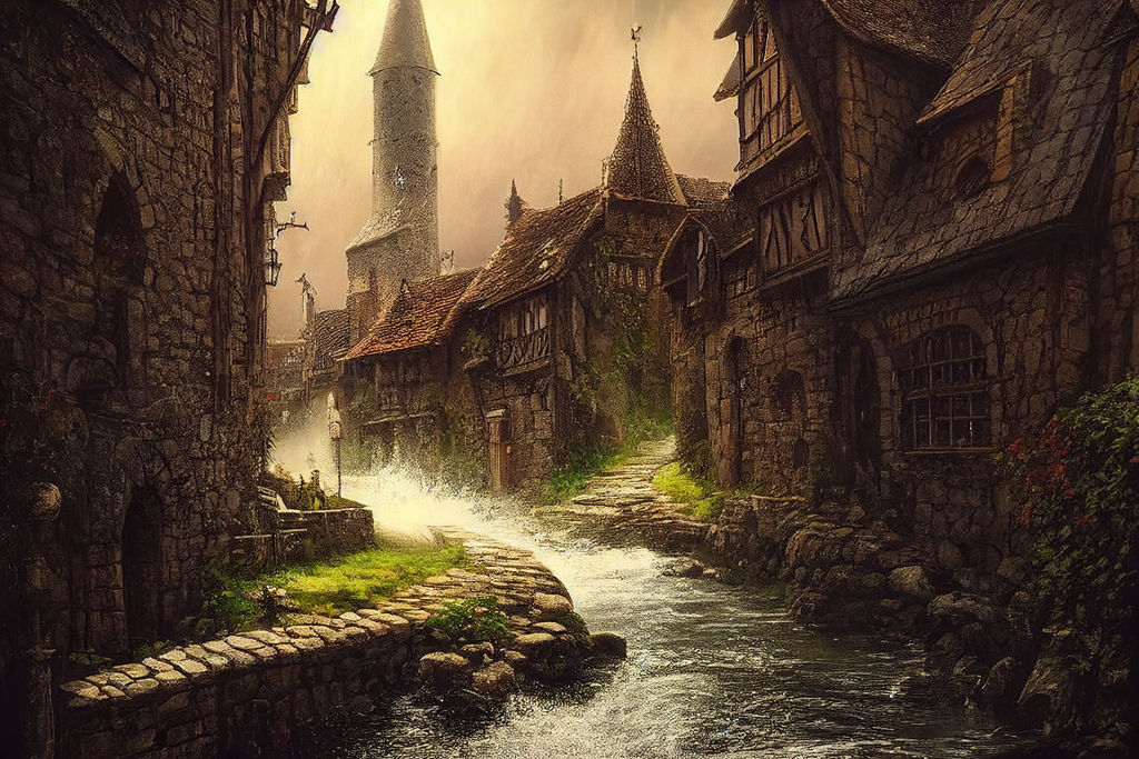 Town Reference Medieval Fantasy Town 6 by Grimwalds on DeviantArt