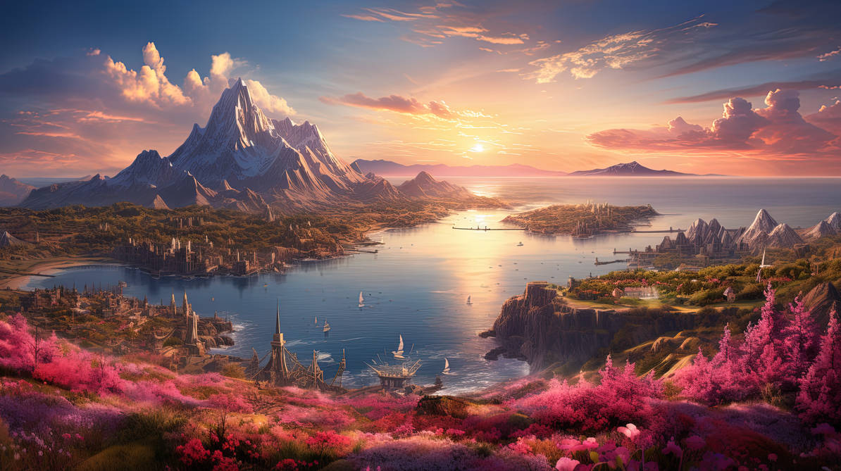 Fantasy Desktop Wallpaper 0441 by Grimwalds-AI-Fantasy on DeviantArt