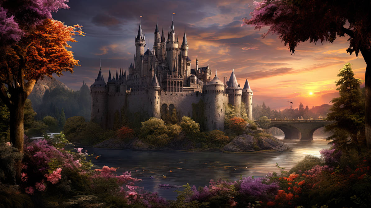 Fantasy Desktop Wallpaper 0628 by Grimwalds-AI-Fantasy on DeviantArt