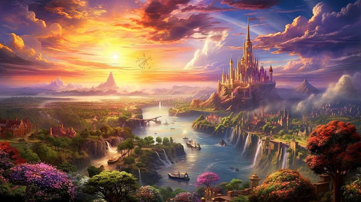 Fantasy Desktop Wallpaper 2949 by Grimwalds-AI-Fantasy on DeviantArt