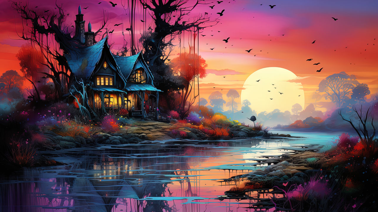 Fantasy Desktop Wallpaper 6285 by Grimwalds-AI-Fantasy on DeviantArt
