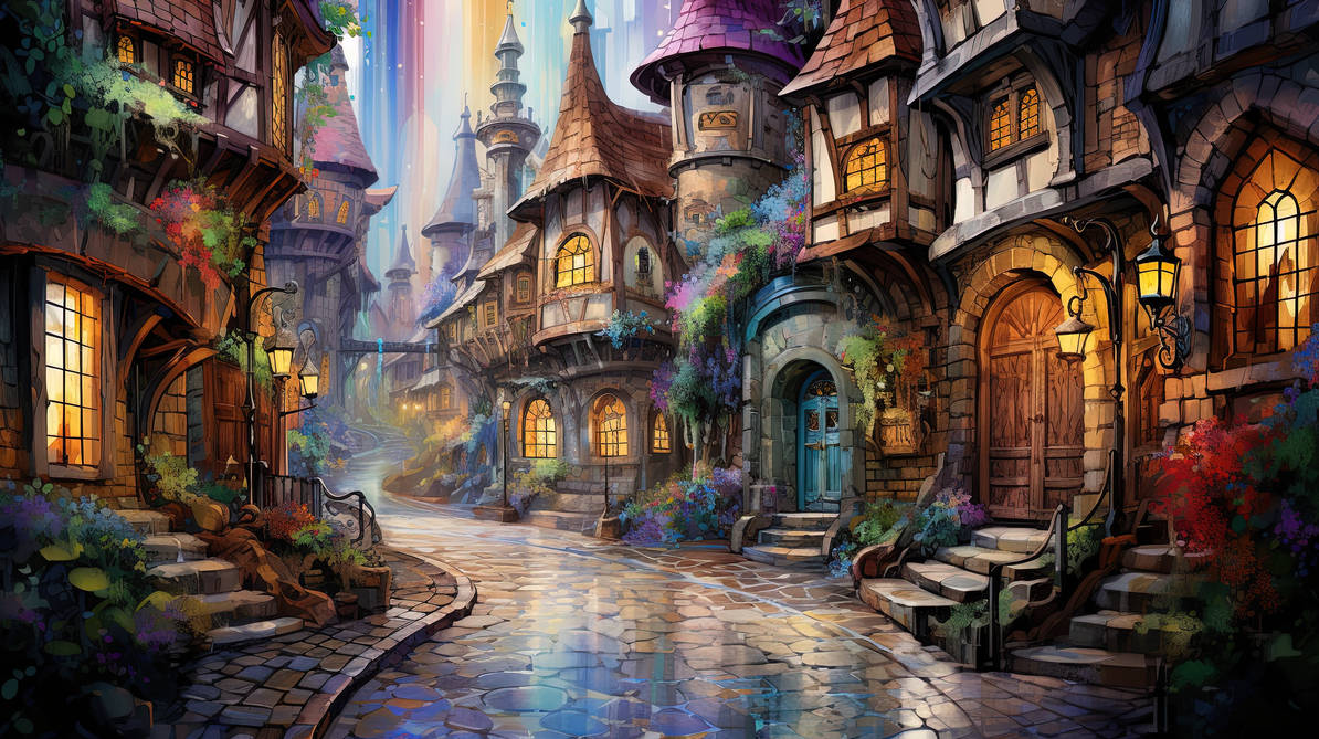 Fantasy 4K+ Desktop Wallpaper 0127 by Grimwalds-AI-Fantasy on DeviantArt