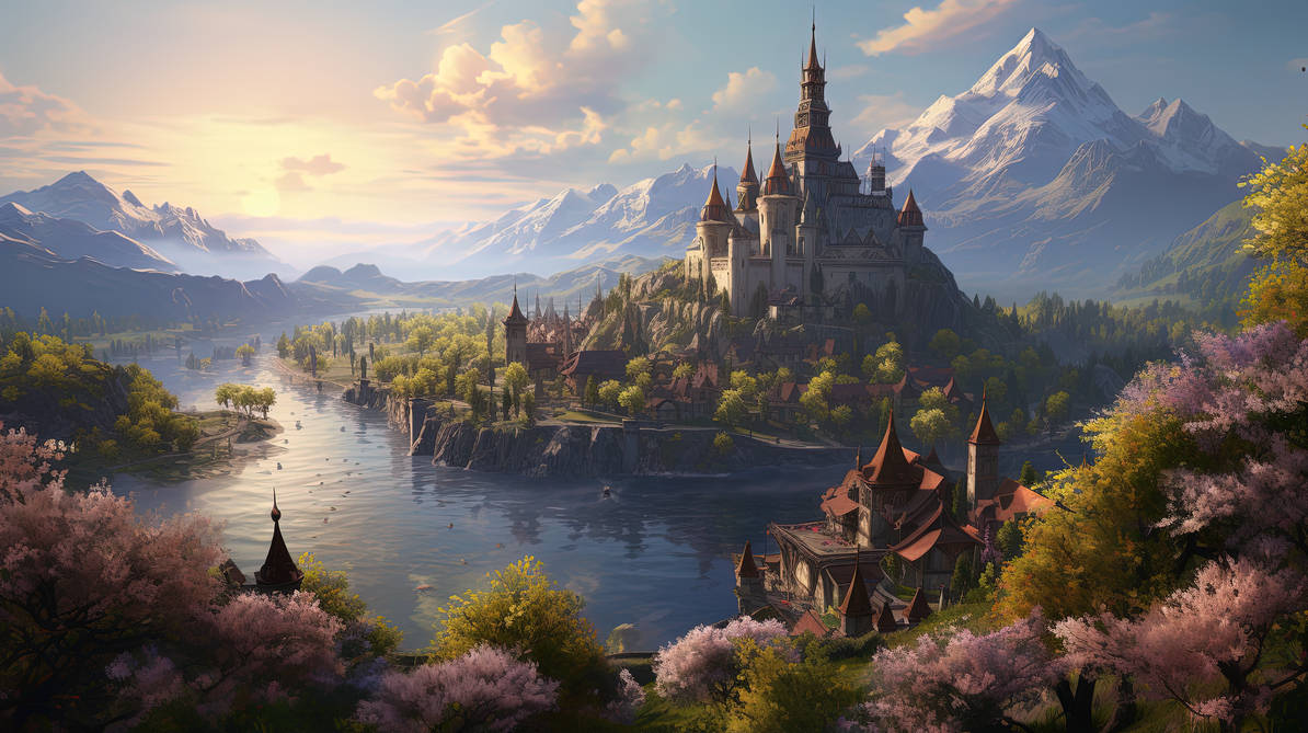 Fantasy 4K+ Desktop Wallpaper 0136 by Grimwalds-AI-Fantasy on DeviantArt