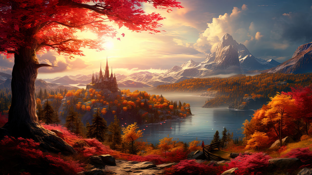 Fantasy Landscape 00489 by Grimwalds-AI-Fantasy on DeviantArt