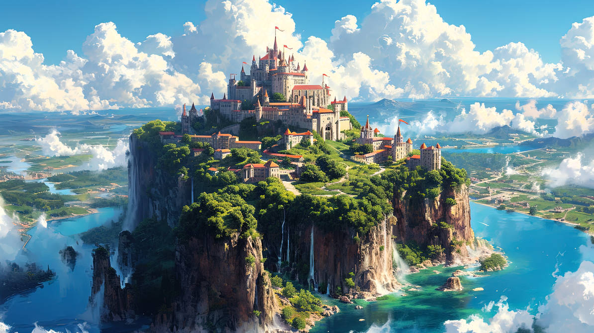 Fantasy Desktop Wallpaper 03052 by Grimwalds-AI-Fantasy on DeviantArt