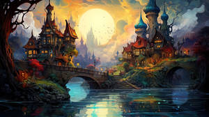 Sunfall Over Moonbridge