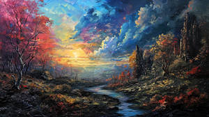 Embers of the Painted Horizon