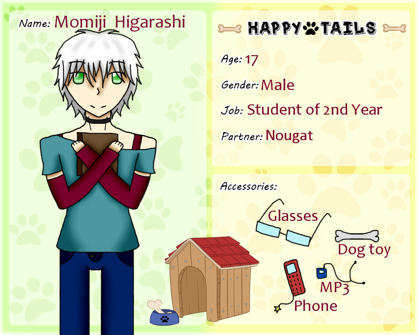 Happy Tails App ~ Momiji Higarashi