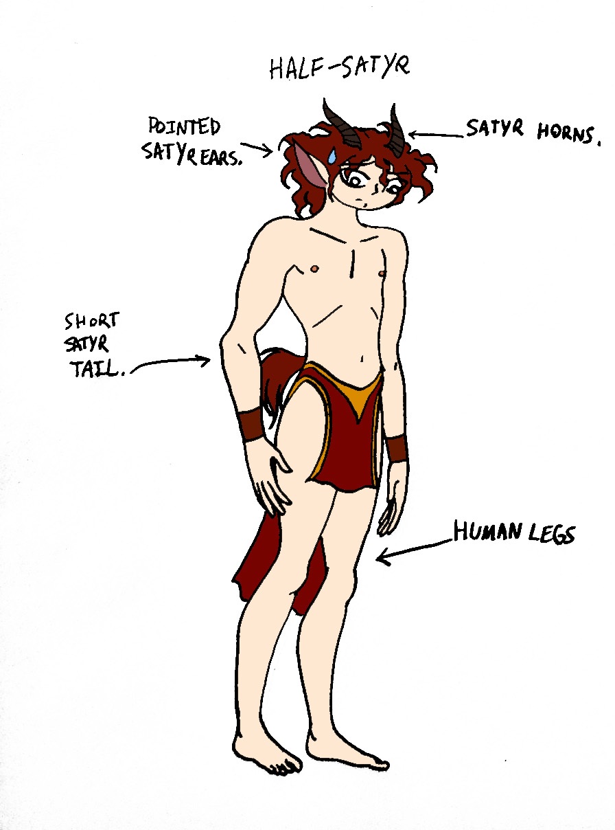 Half-Breeds/Human-Hybirds 11. Half-Satyr