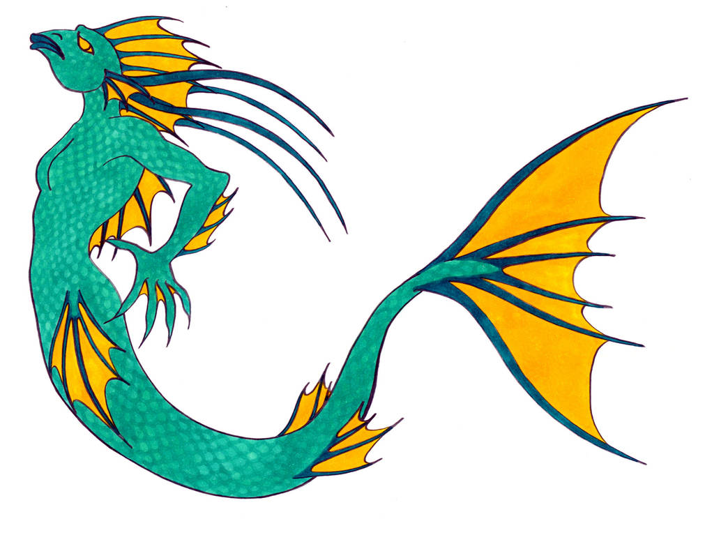 Dungeons and Dragons 5th Edition Female Merrow by Jakegothicsnake on ...