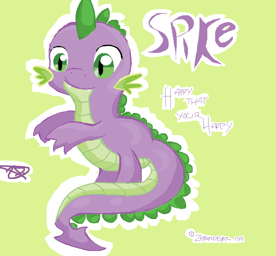 Spike~ MLP FIM by namjoons-dimples on DeviantArt
