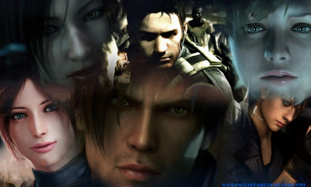 los primeros protagonistas de resident evil by tweedclaire on DeviantArt