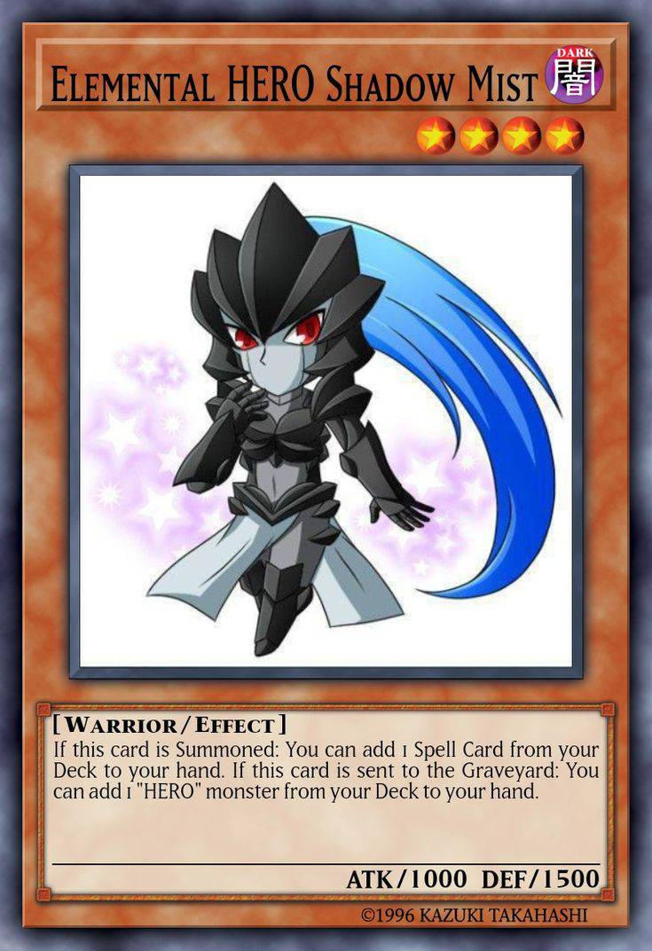 Elemental HERO Shadow Mist by StrengthUltimate on DeviantArt