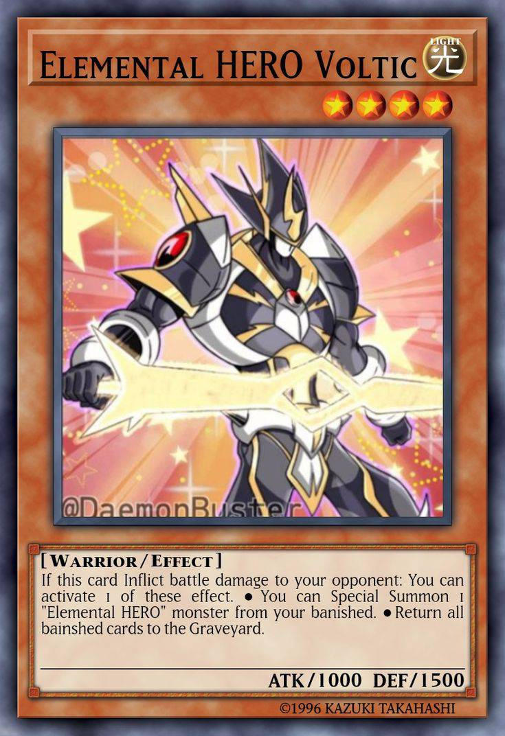 Elemental HERO Voltic by StrengthUltimate on DeviantArt