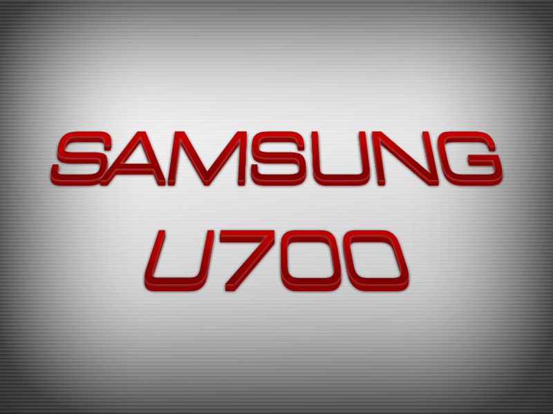 Samsung U700 3D