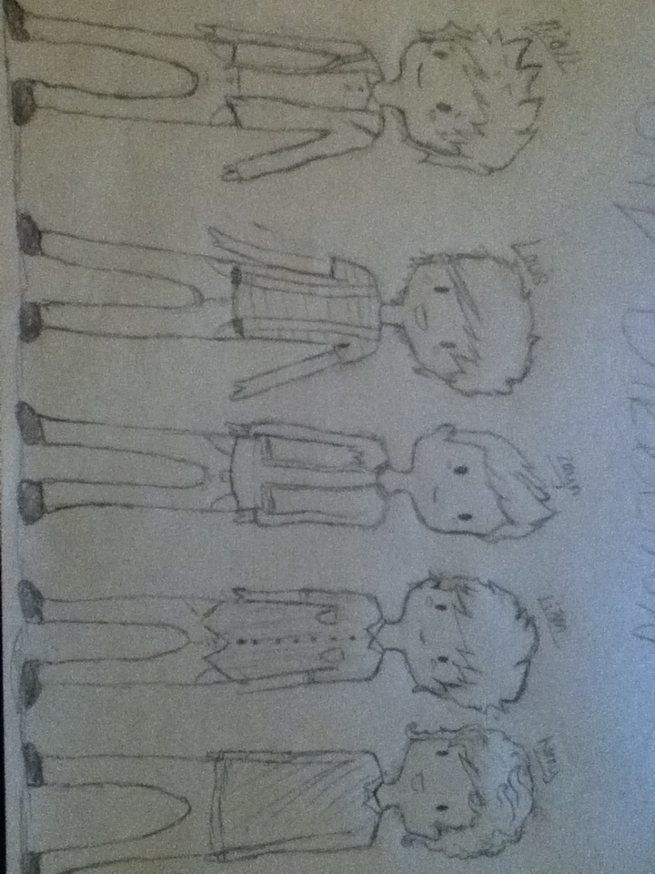 one direction chibis