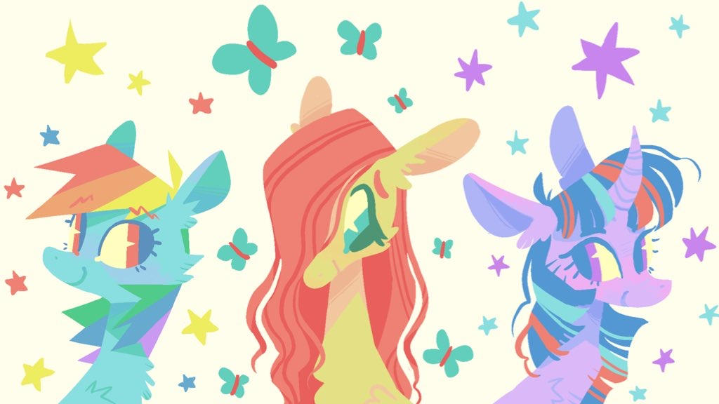 Three Ponies Three Little Ponies by astroeden on DeviantArt