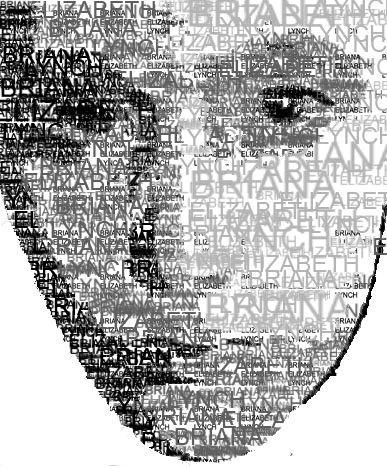 Typography Self Portrait