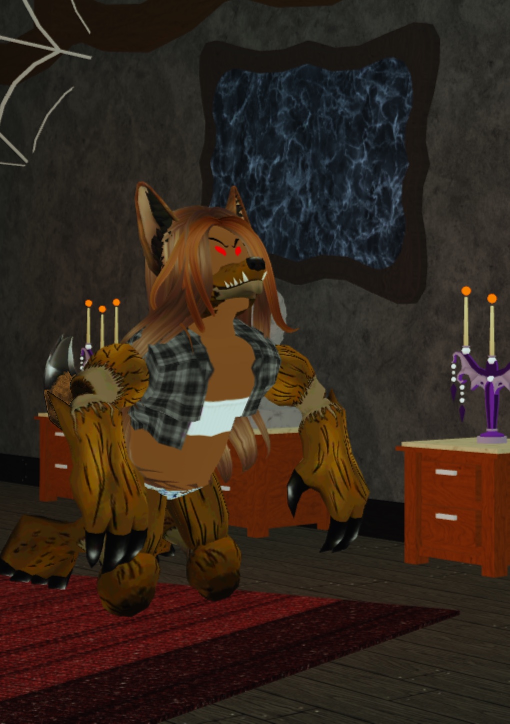 Samantha Roblox Werewolf TF 8/8 by jafterdark7 on DeviantArt