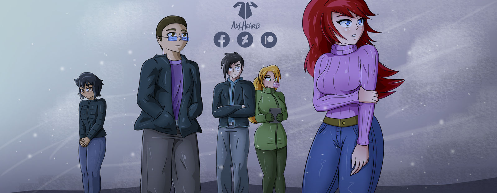 Axlhart Deviantart Original Chararaters Cover by AxlHearts on DeviantArt