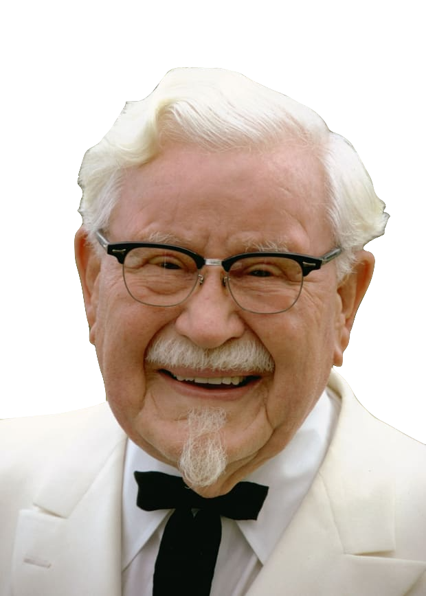 Real life Colonel Sanders render by aeiouACT4 on DeviantArt