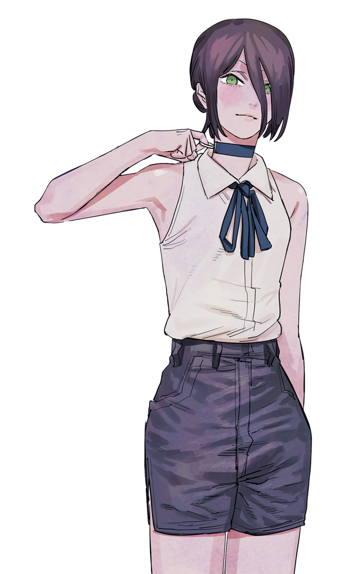 Reze render by aeiouACT4 on DeviantArt