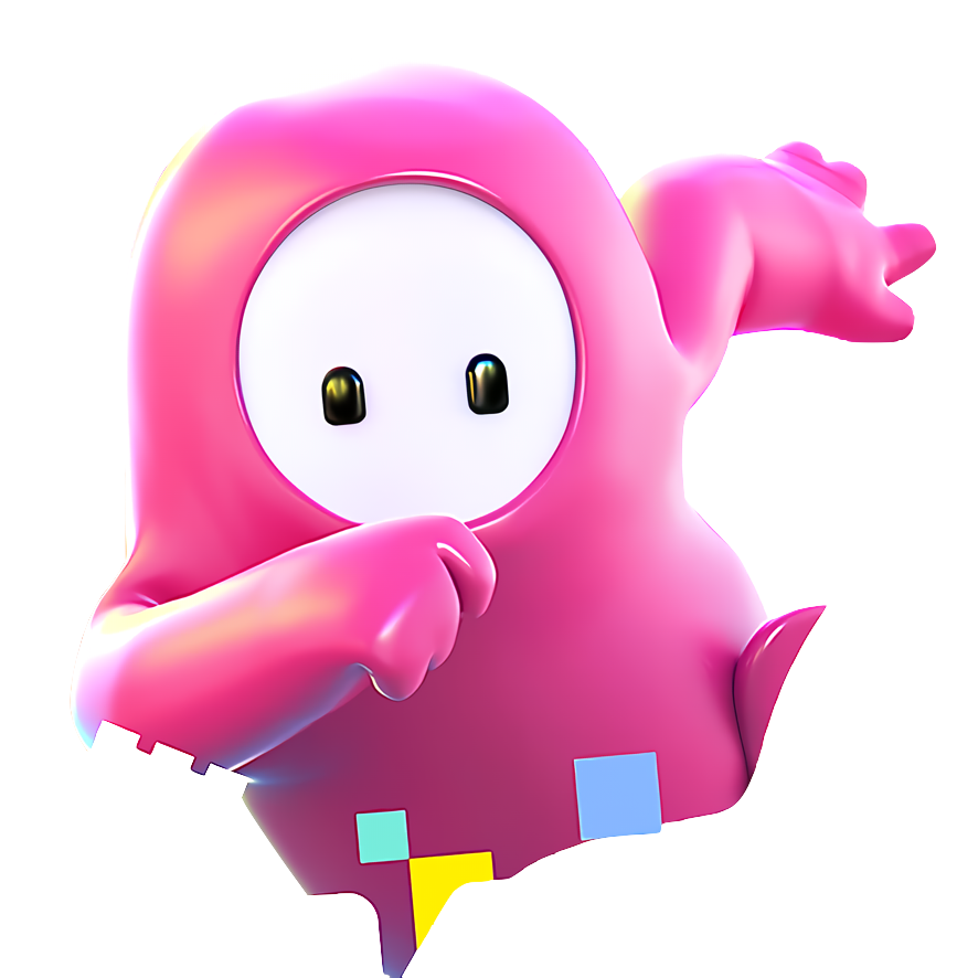 Fall Guys render by aeiouACT4 on DeviantArt