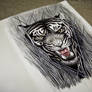 Tiger (sketch tattoo)