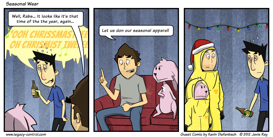 Legacy Control Holiday 2012 Guest Comic