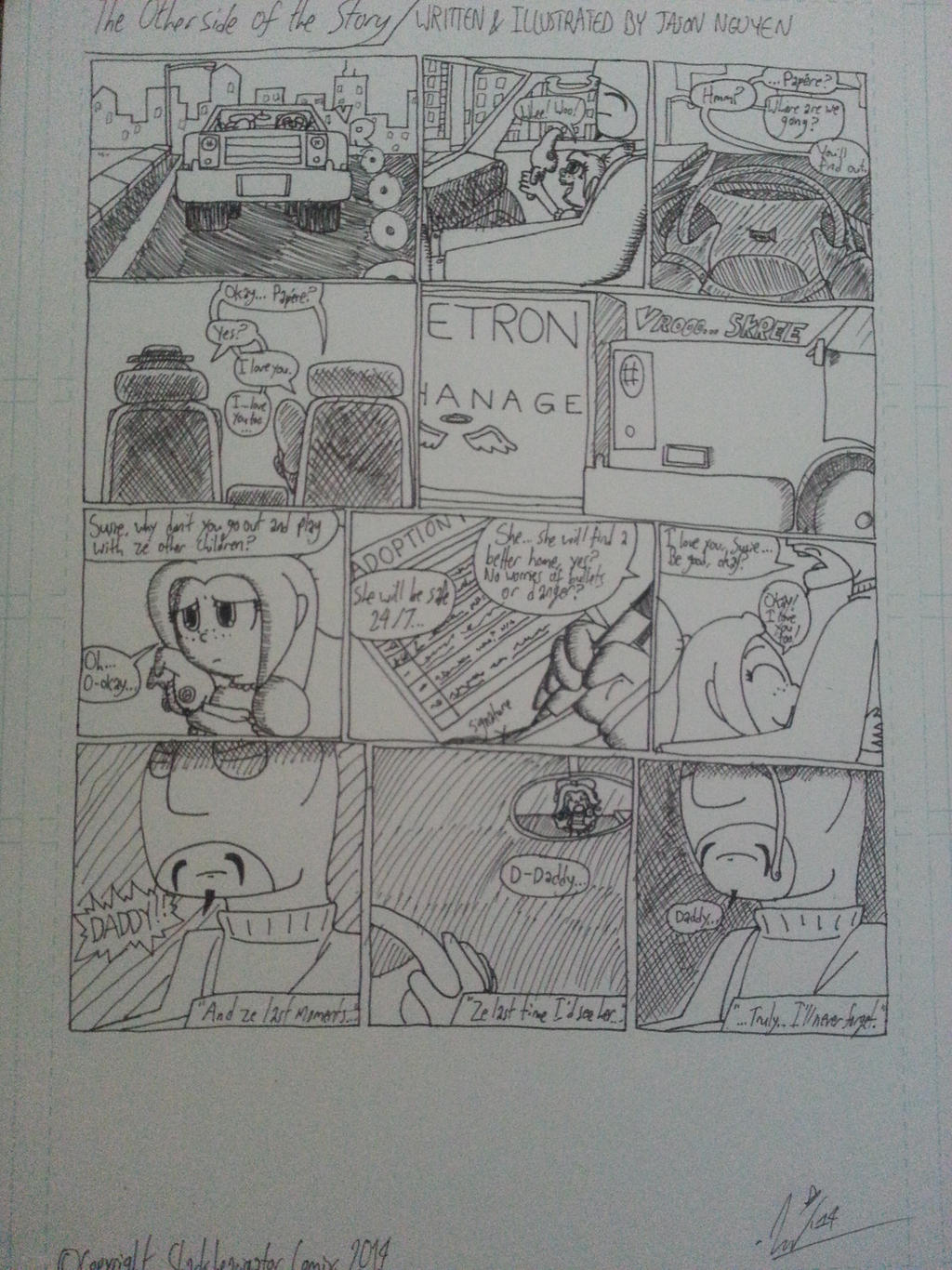 FRIDAY MORN COMIX- 'The Otherside of the Story'