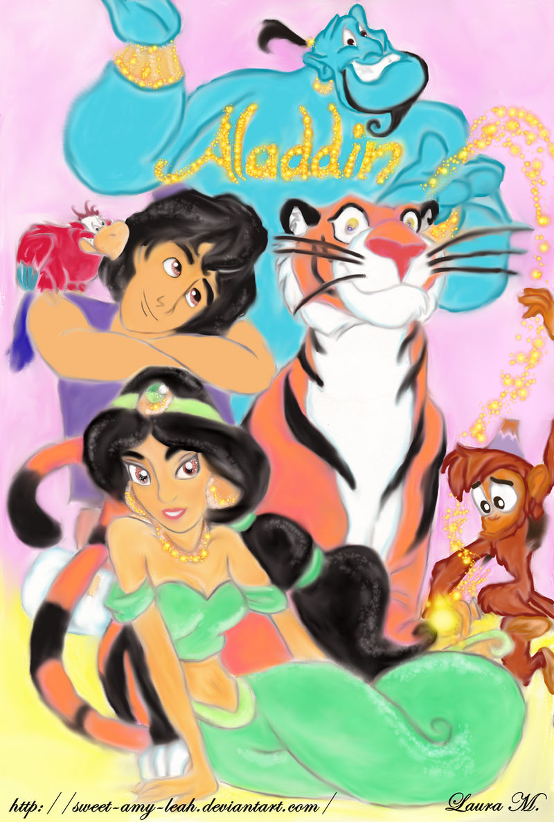 Aladdin and friends