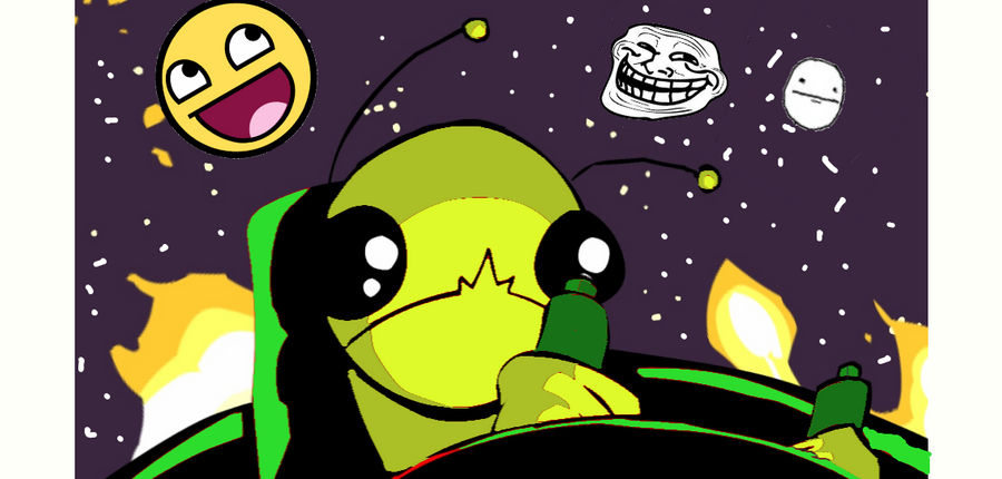 Alein Code Meme Alein Hominid +Memes Wallpaper by TsaparikosMan on DeviantArt