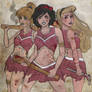 The Walking Disney : Snow, Cindy and Aurora