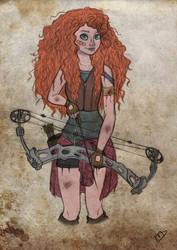 The Walking Disney/Pixar : Merida