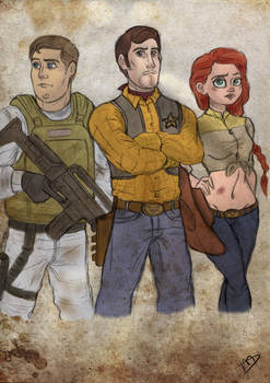 The Walking Disney/Pixar : Woody, Buzz and Jessie