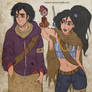 The Walking Disney : Aladin, Jasmine and Abu