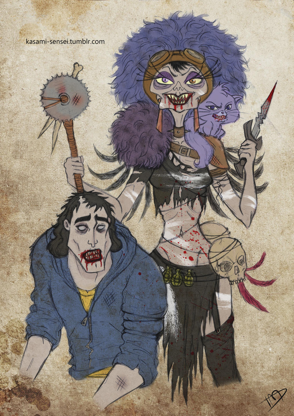 The Walking Disney : Yzma and Kronk