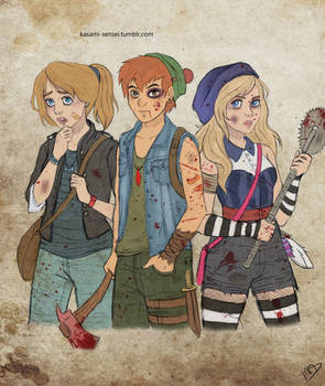 The Walking Disney : Peter, Wendy and Alice