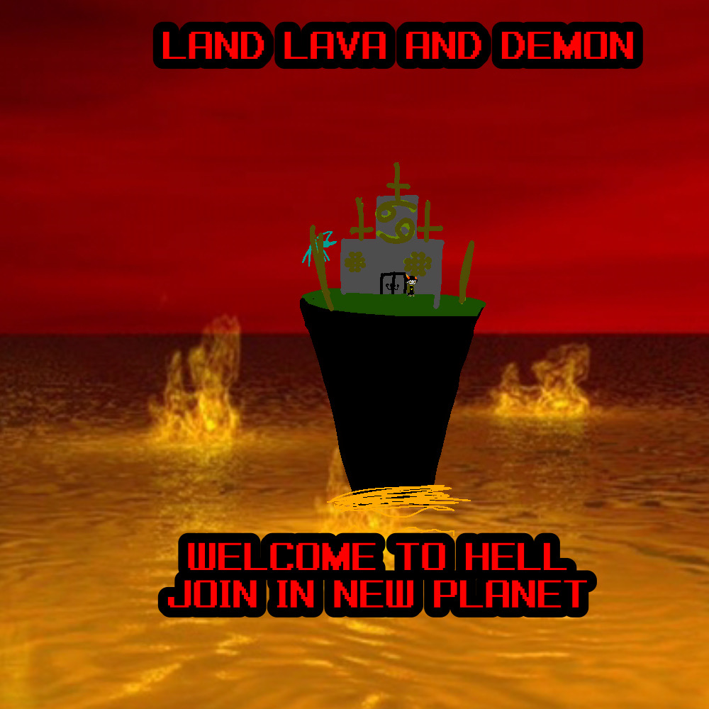 LAND LAVA AND DEMON PLANET by mathblast on DeviantArt